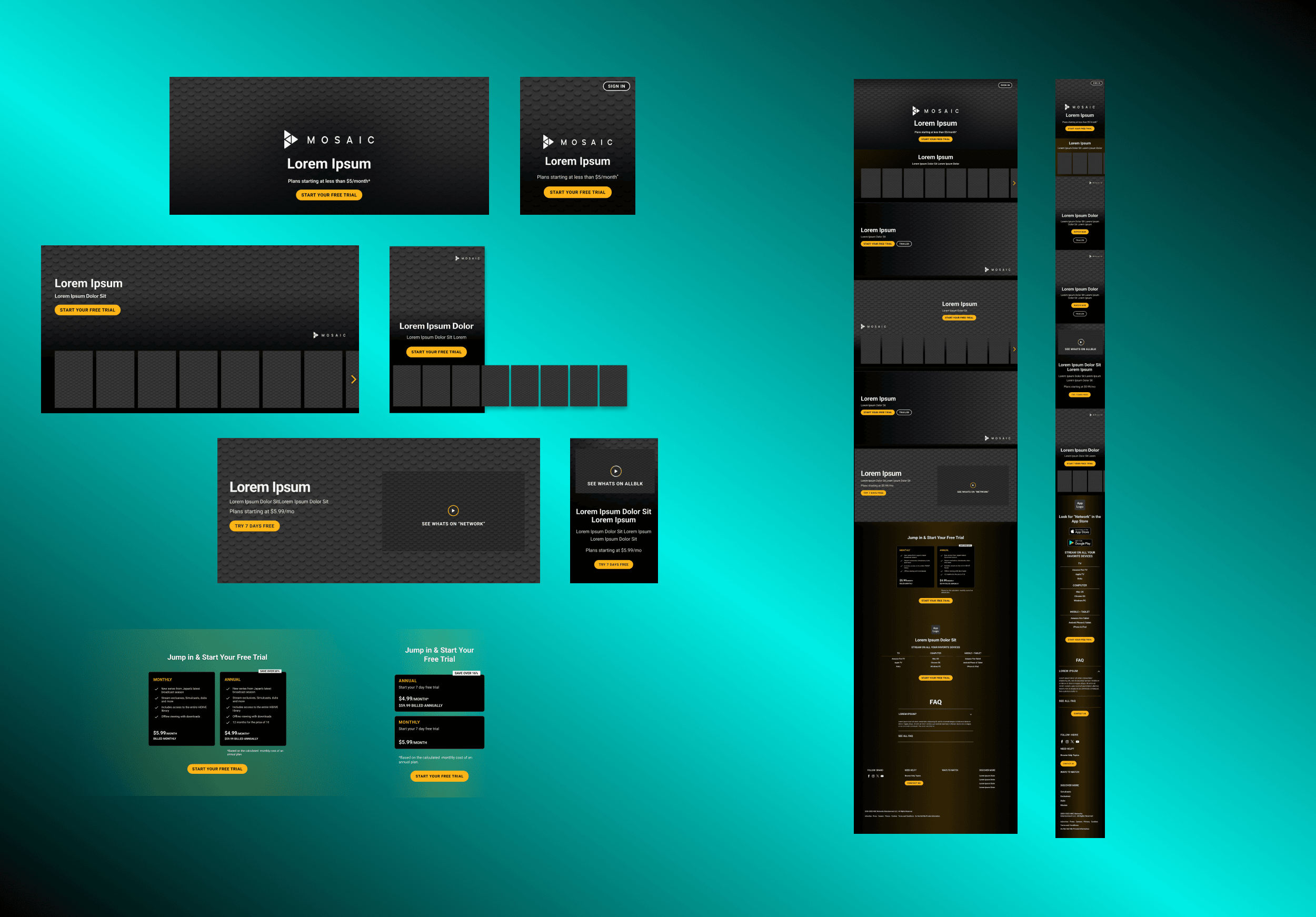 AMC Plus Landing Page